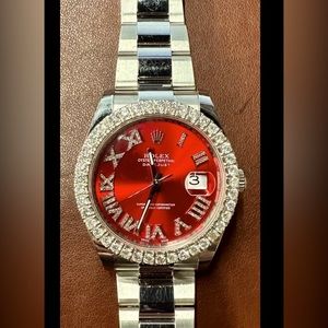 Rolex Datejust Men's Diamond Dial/Bezel Oyster Bracelet Watch - 126300 - Nice!